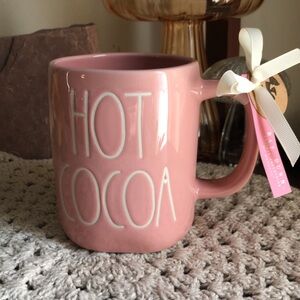 Rae Dunn Pink HOT COCOA Coffee Mug